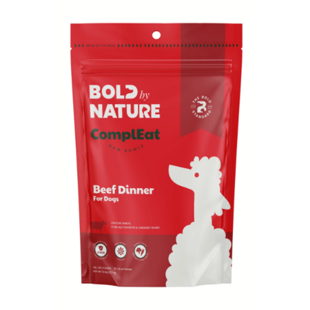 Bold By Nature Dog Frozen 6lbs-Beef