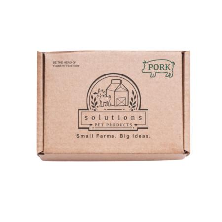 Solutions Cat Frozen Sliders 3lbs- Pork