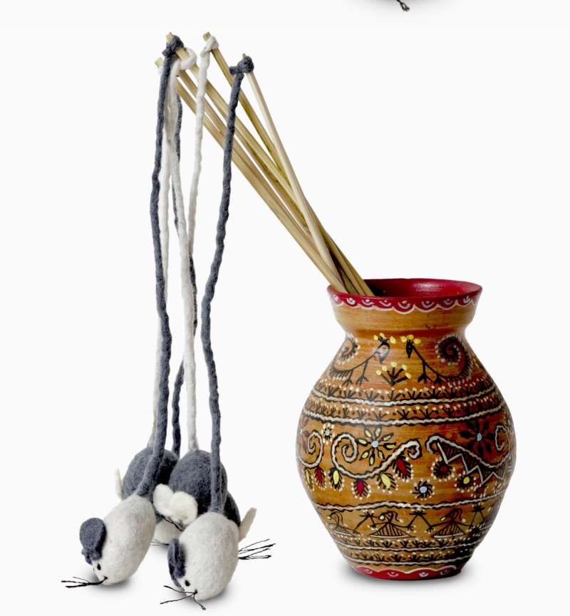 Mouse Teaser Cat Toy