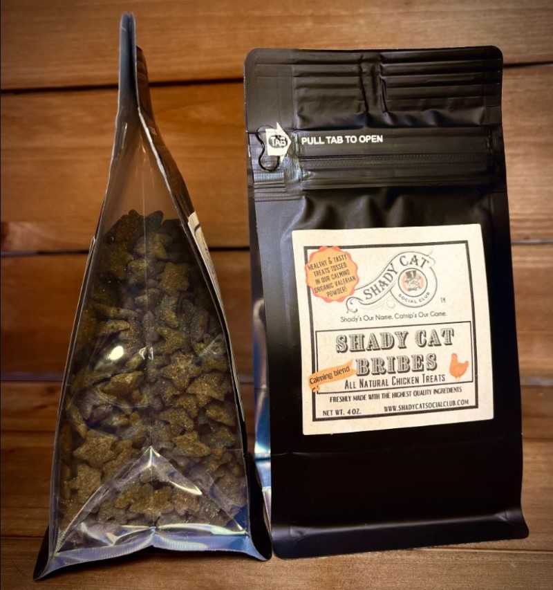 Shady Cat Bribes 4 oz, Calming Chicken-Calming Chicken