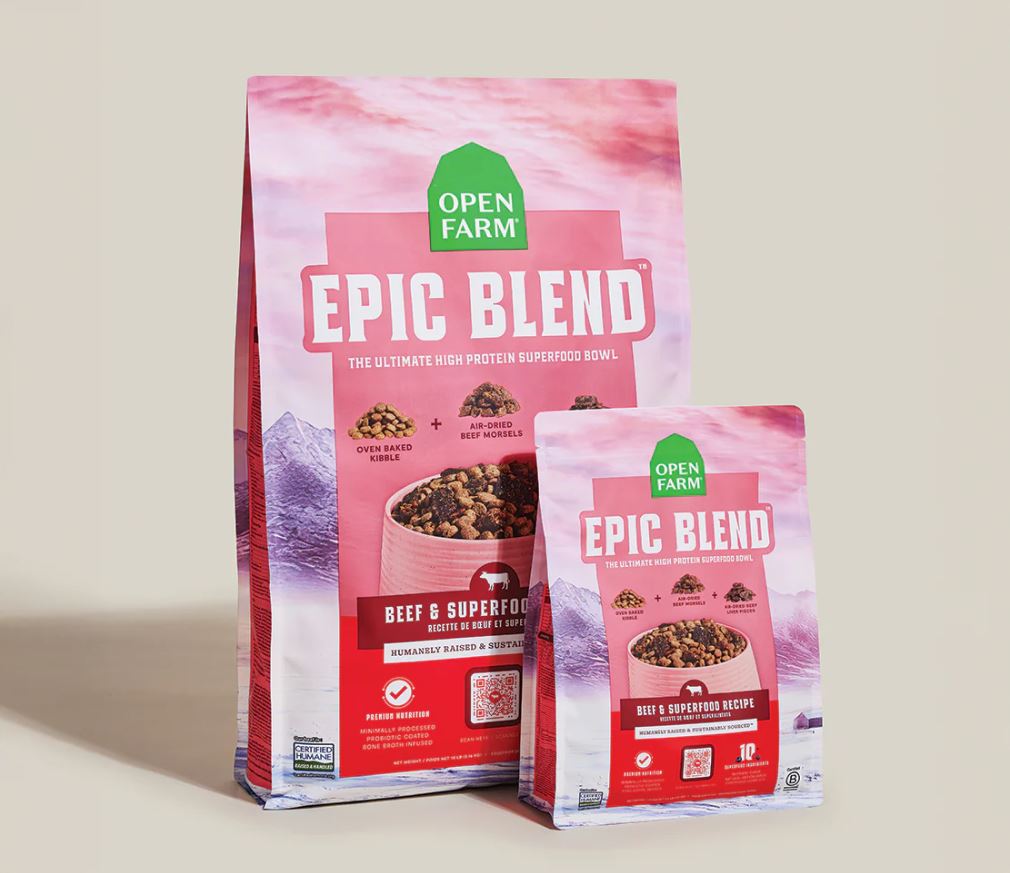 Open Farm Epic Blend Dry Dog Food, Beef & Superfood Recipe