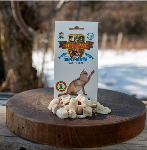 Chef David Simply Catfish Freeze-Dried Cat Treats .5oz