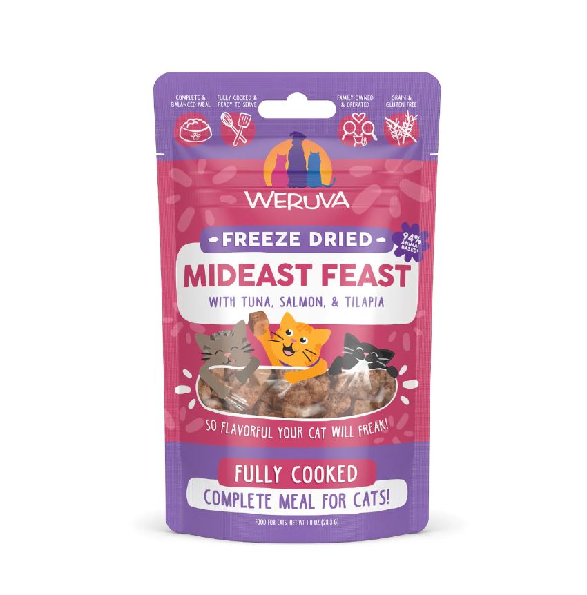 Weruva Freeze-Dried Cat Food-Mideast Feast
