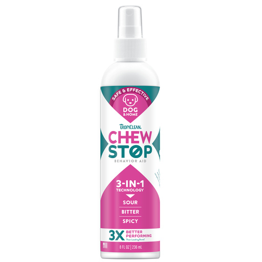 TropiClean Dog Training Chew Stop Home Spray