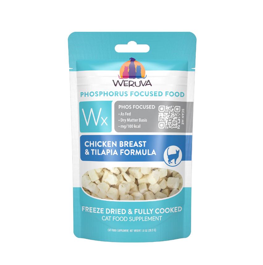 Weruva Freeze-Dried Low Phosphorous Cat Food-Chicken Breast & Tilapia