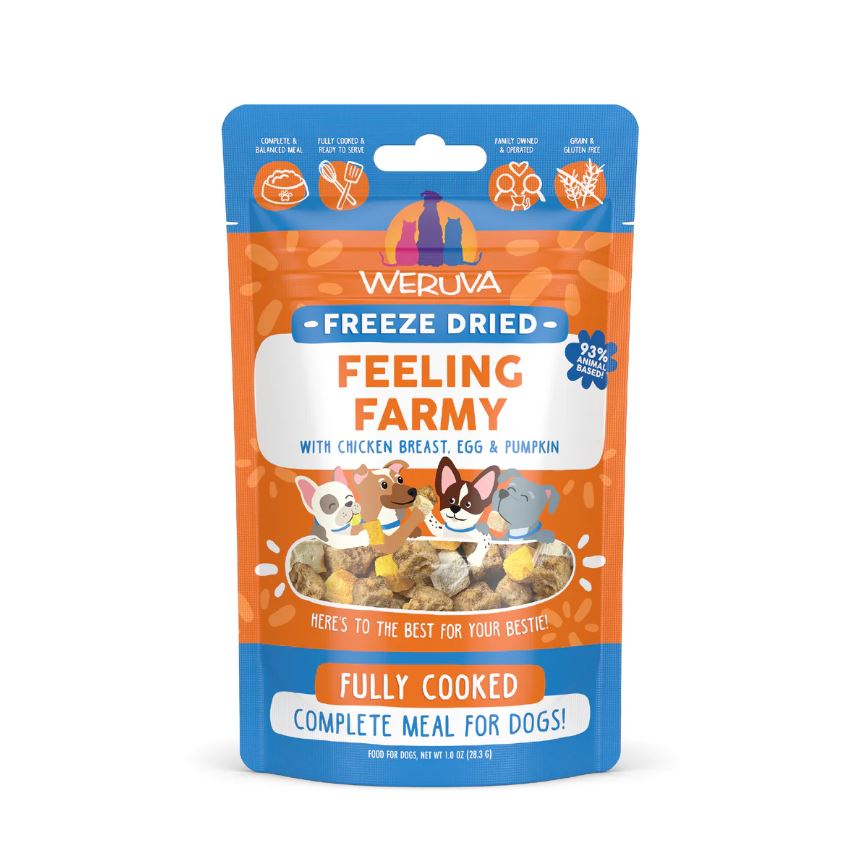 Weruva Freeze-Dried Dog Food-Feeling Farmy