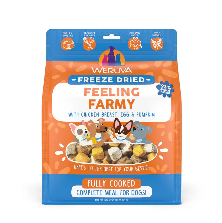 Weruva Freeze-Dried Dog Food-Feeling Farmy