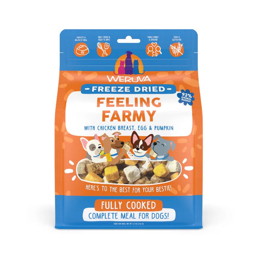 Weruva Freeze-Dried Dog Food-Feeling Farmy