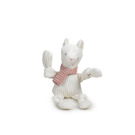 HuggleHounds Dog Toy Knottie Wild Things Llama