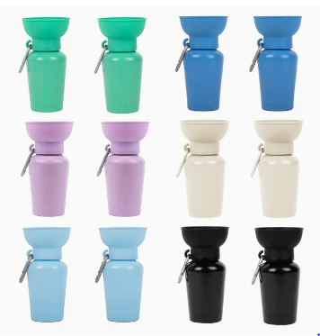 Dog Travel Water Bottle - 20oz Flip