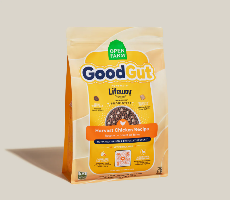 Open Farm GoodGut Dry Dog Food-Harvest Chicken