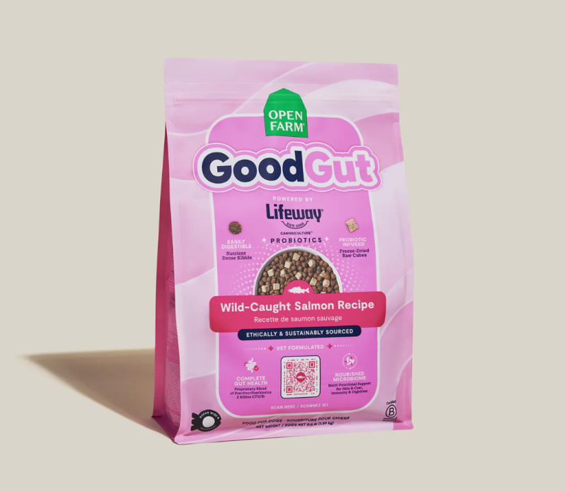 Open Farm GoodGut Dry Dog Food-Wild-Caught Salmon