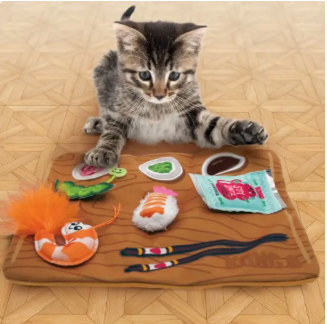 KONG Pull-A-Partz Sushi Cat Toy