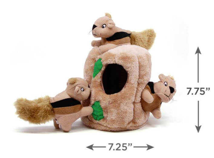 Hide A Squirrel Burrow Toy chart 2