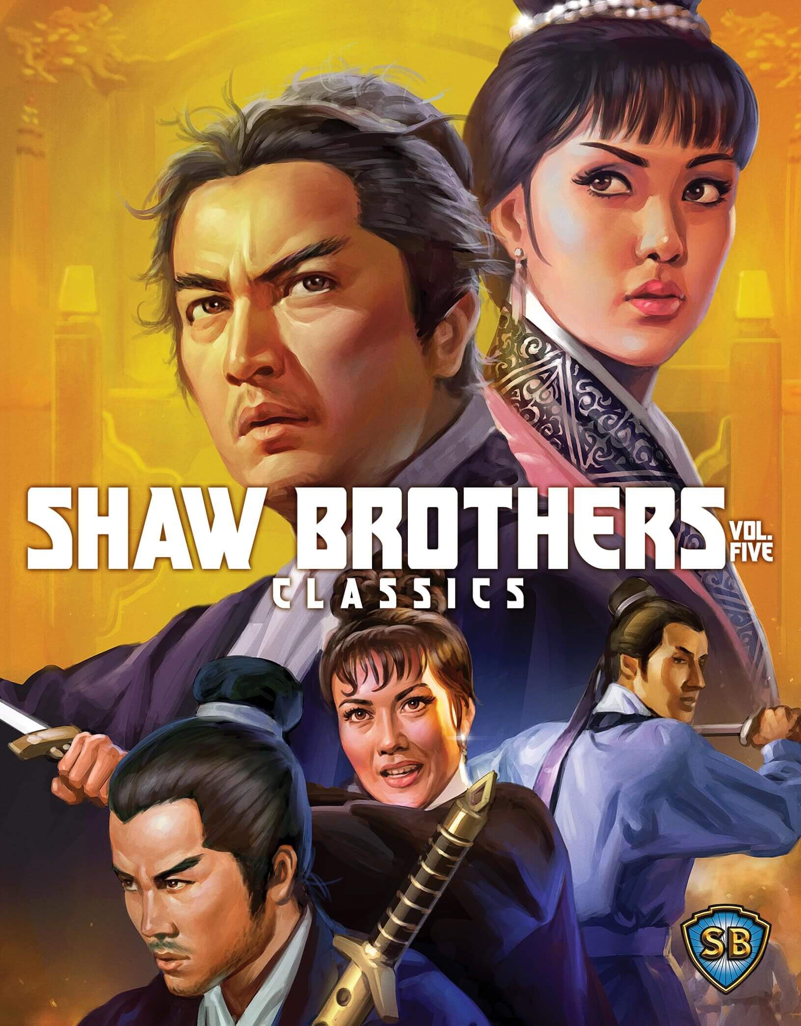 Front Cover - SHAW BROTHERS CLASSICS/VOL.5 (SHOUT!)@NOT RATED@BLU-RAY