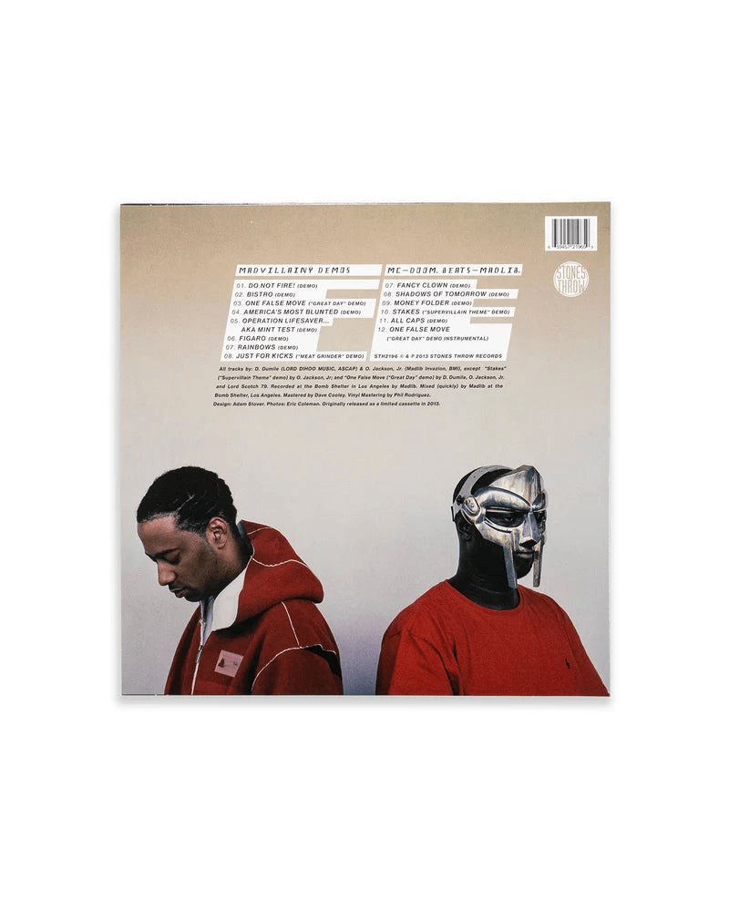 Back Cover - MADVILLAIN/MADVILLAINY DEMOS (2024)@CLASSIC BLACK VINYL@LP